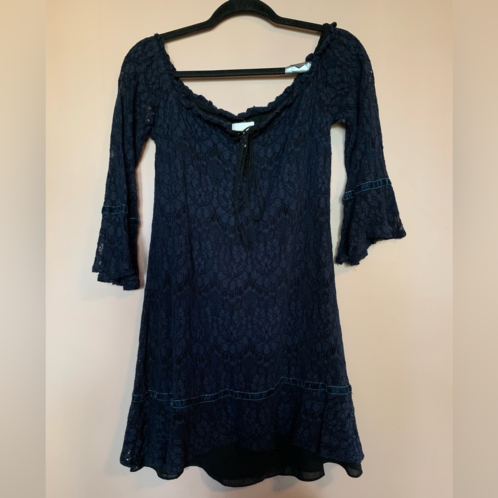 Blue Lace Foxiedox dress